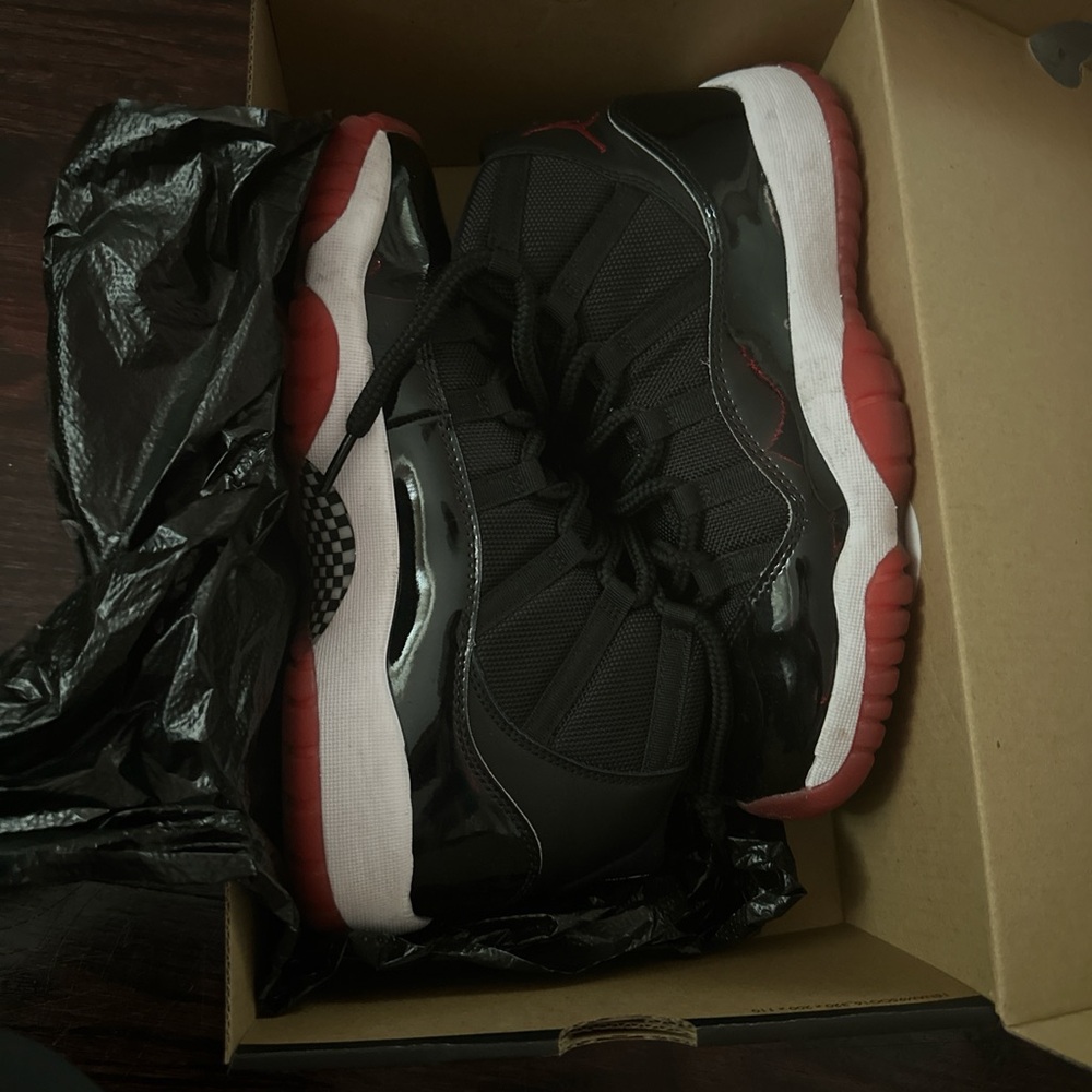 Jordan Black and Red Men's Shoes